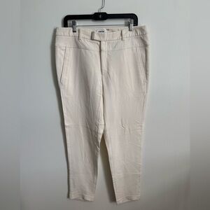 Helmut Lang NWT Virgin Wool Cream Pants Trousers